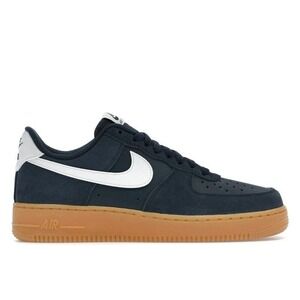 Nike Air Force 1 '07 LV8 Shoes Armory Navy Gum FQ8714-400 Men's Size 6 NEW